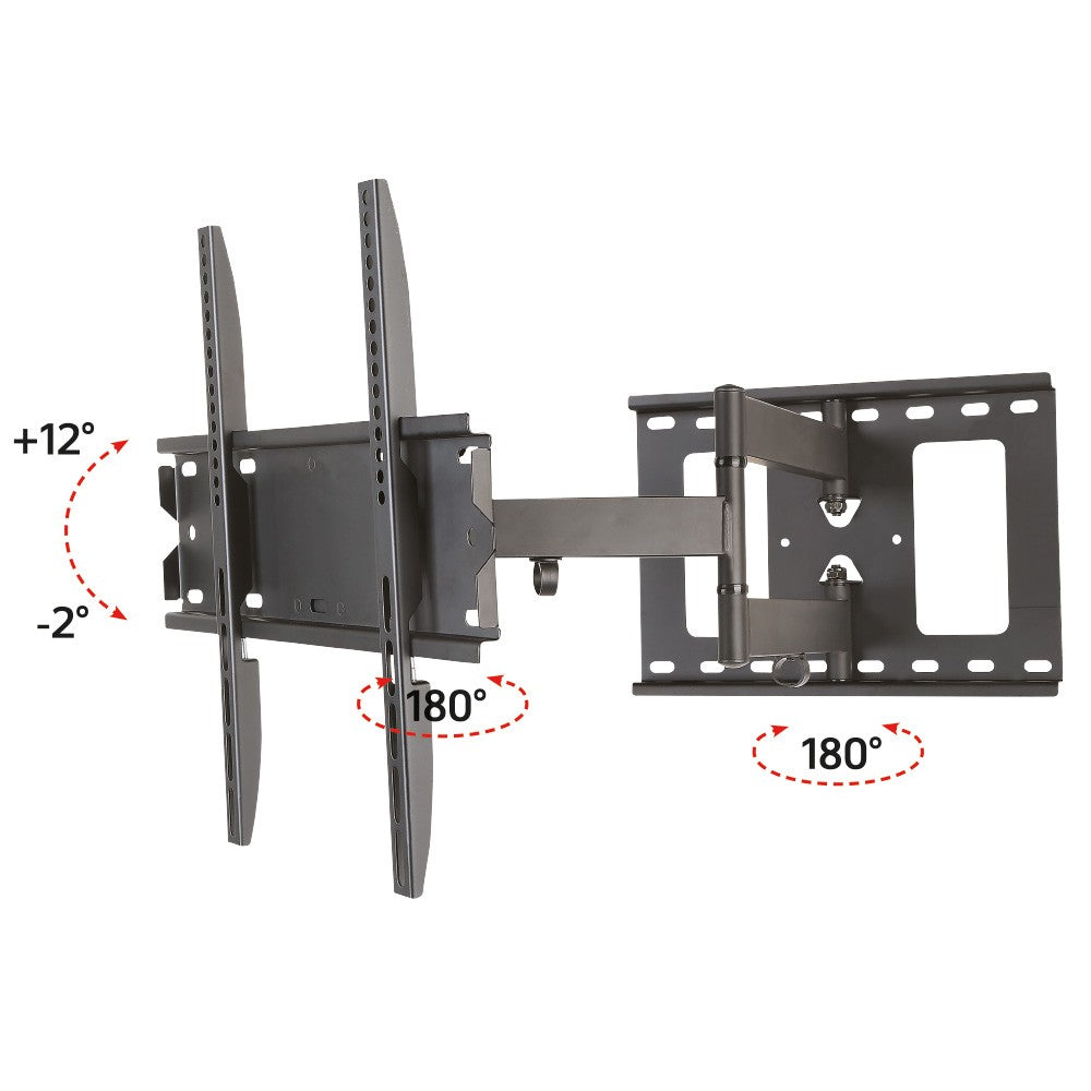 "Techly ICA-PLB 148M Support mural pour TV 23-55"" LED/LCD 45kg pivotant inclinable"