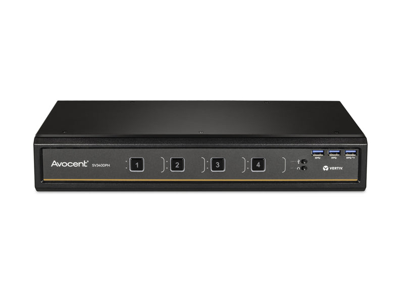 SV Universal DP/H KVM Switch 4-Port Dual