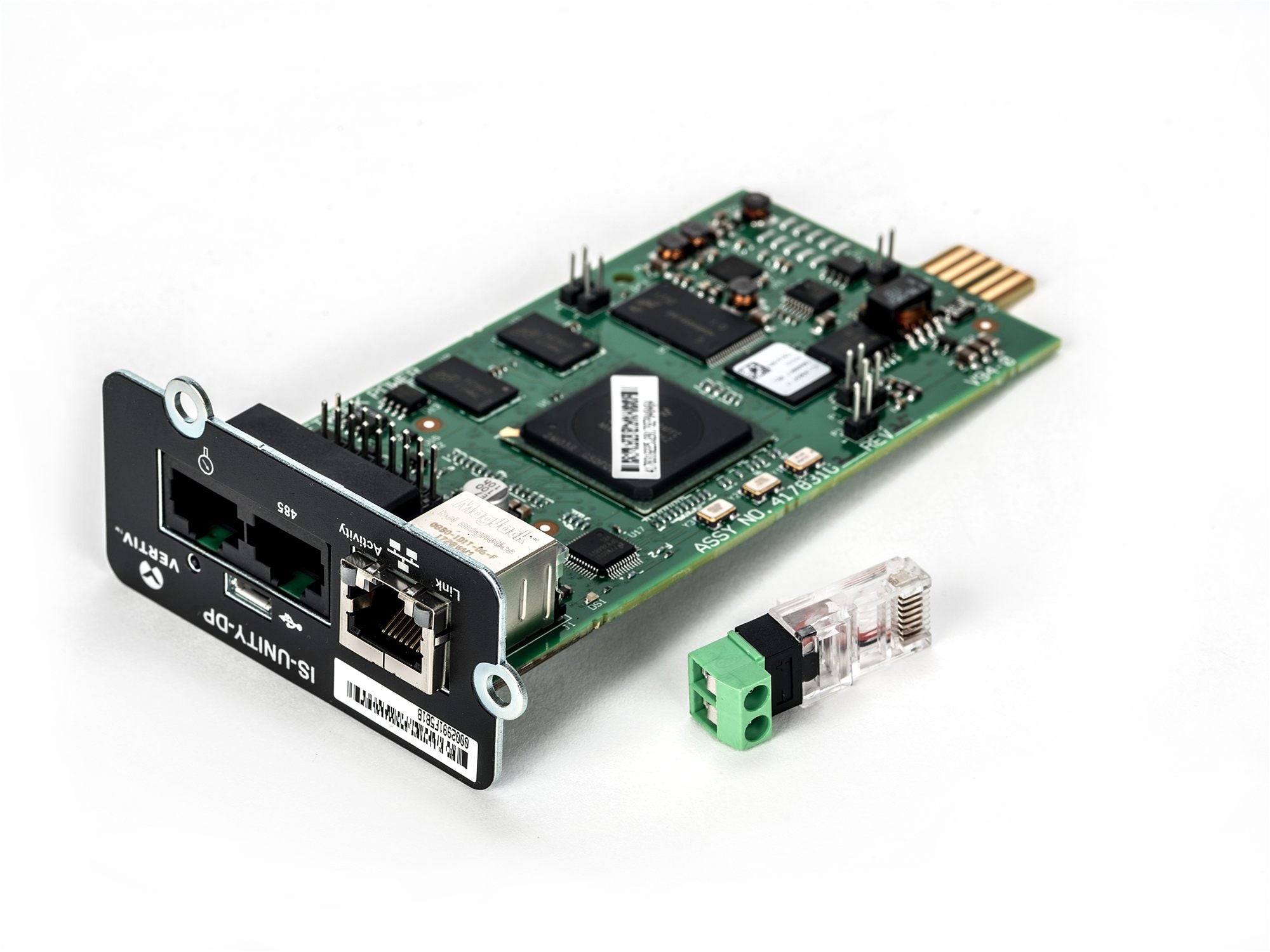 Vertiv Liebert IS-UNITY-DP carte réseau Interne Ethernet 100 Mbit/s