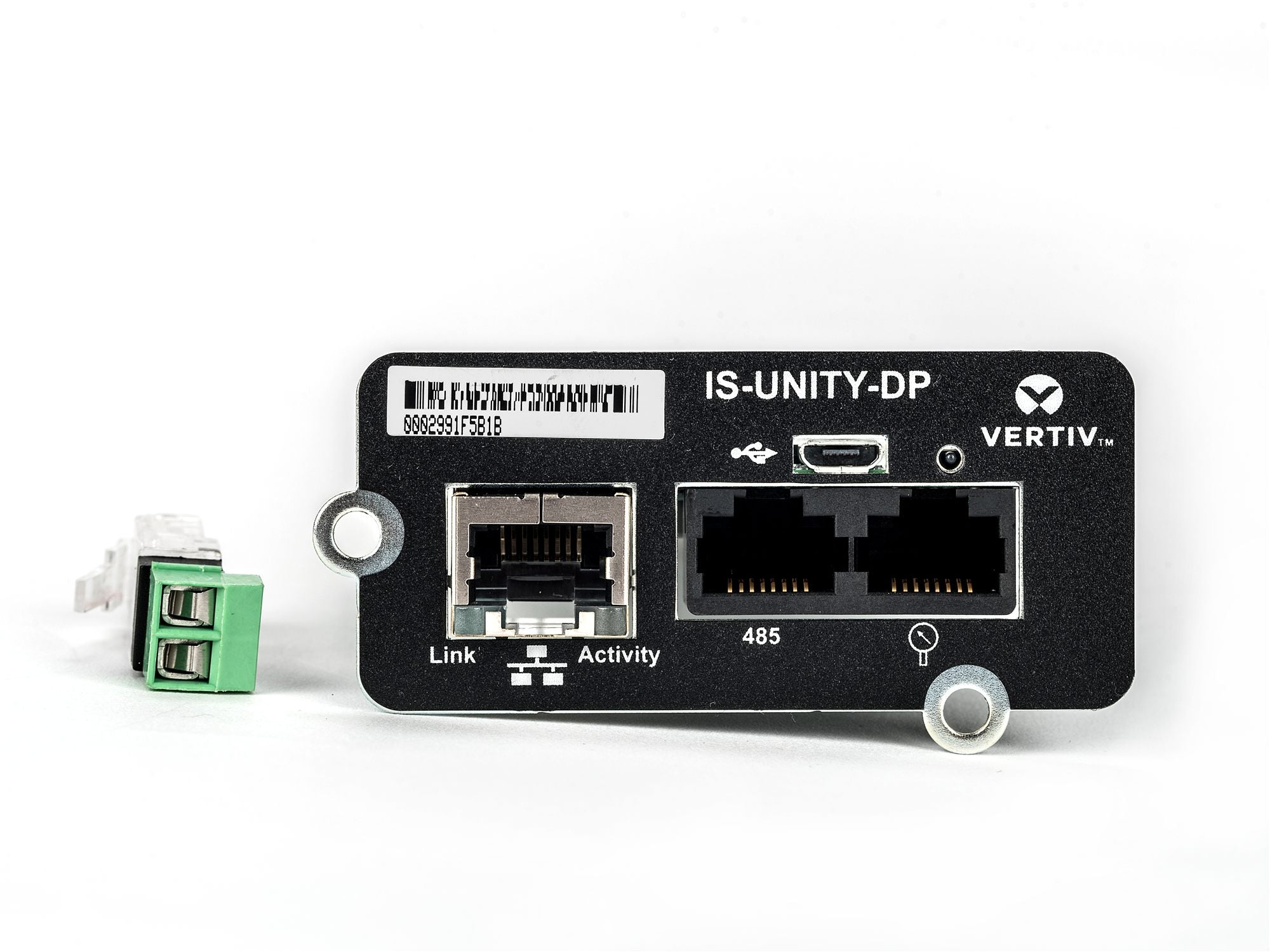 Vertiv Liebert IS-UNITY-DP carte réseau Interne Ethernet 100 Mbit/s