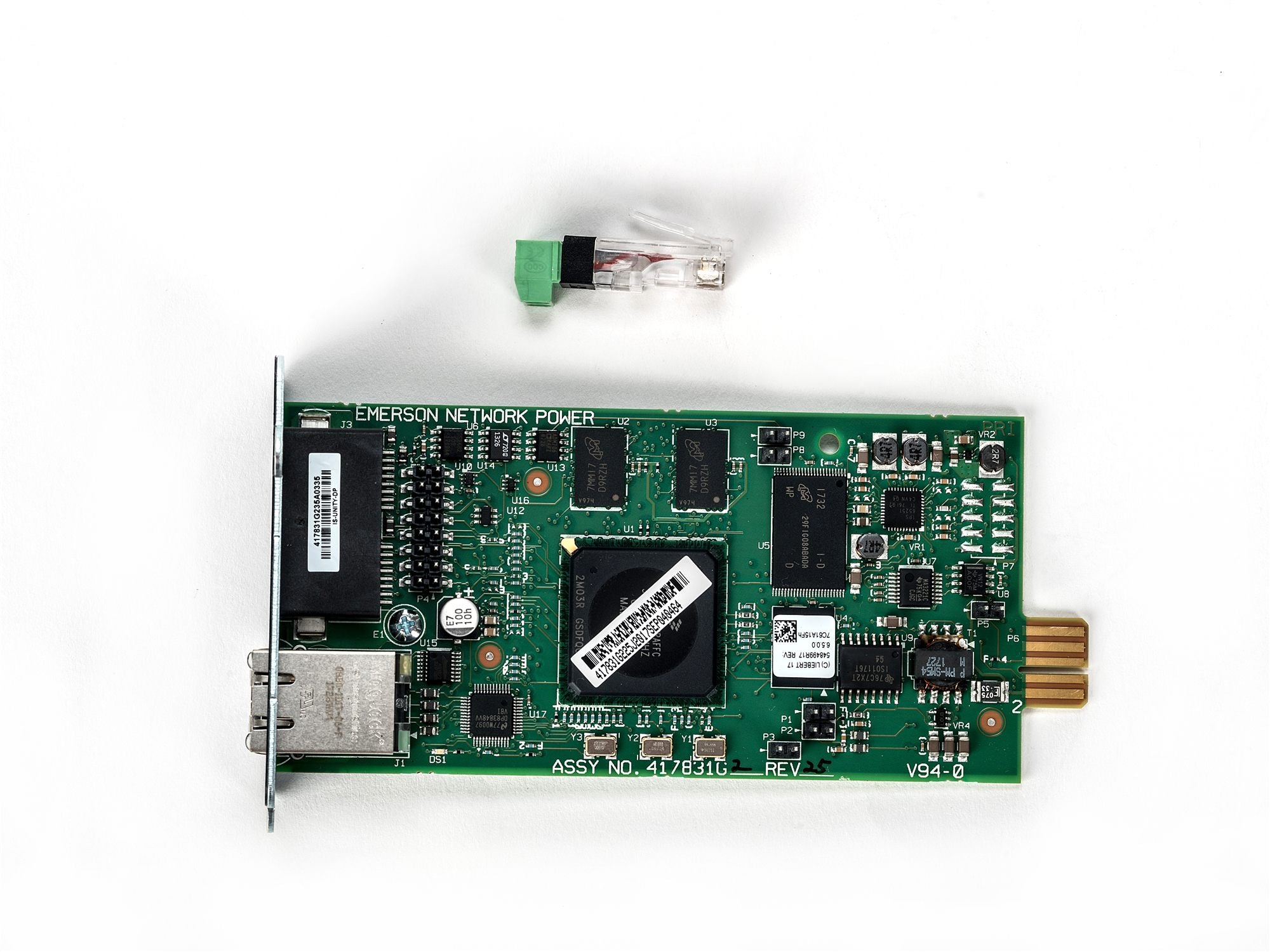 Vertiv Liebert IS-UNITY-DP carte réseau Interne Ethernet 100 Mbit/s