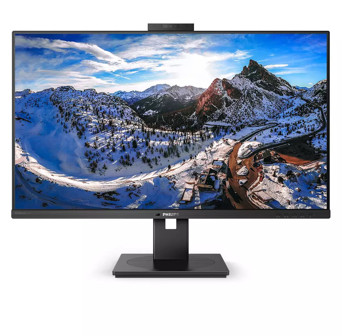 PHILIPS 326P1H/00 Moniteur 32p - 2560 x 1440 QHD 75 Hz - IPS - 350 cd/m2 - 4 ms - 2xHDMI DisplayPort USB-C - WEBCAM - HP