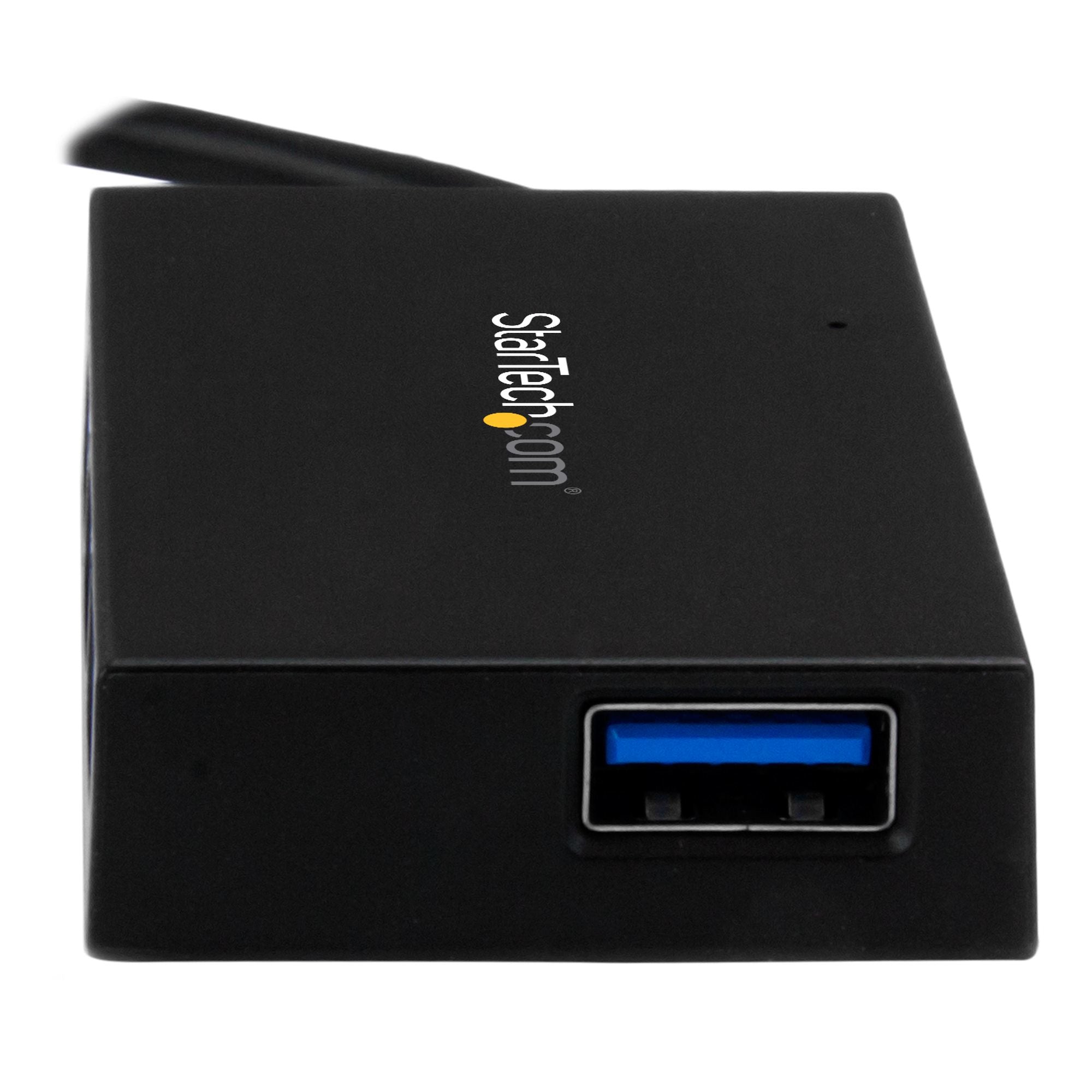 Hub USB C 4 Port - C to A - Power Adapt
