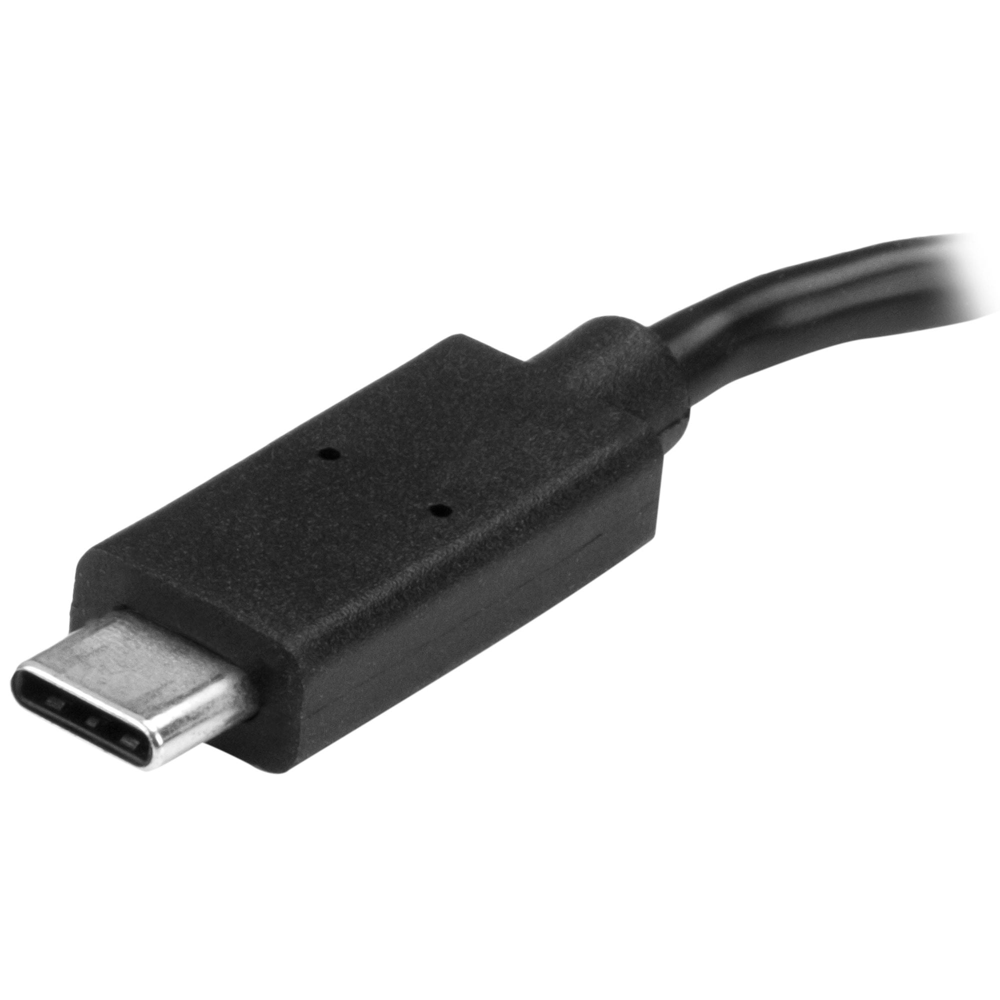 Hub USB C 4 Port - C to A - Power Adapt