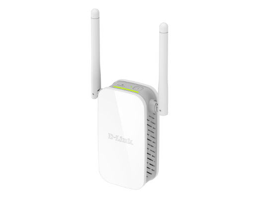 D-LINK Répéteur Wireless N 300 avec un port 10/100Mbps et 2 antennes externes WPS IEEE 802.11 b/g/n débit 300 Mbps