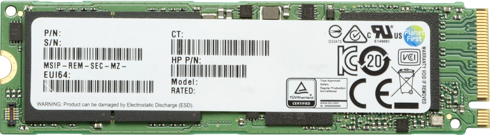 HP 128GB M.2 2280 Flash Memory Drive