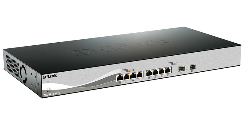 D-LINK Smart+ L2+ 8 Copper Multigigabit Ports 100M/1G/2.5G/5G/10G & 2 SFP+ 10GbE ports