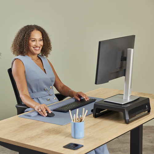 FELLOWES Repose-poignets clavier Breyta - Sauge