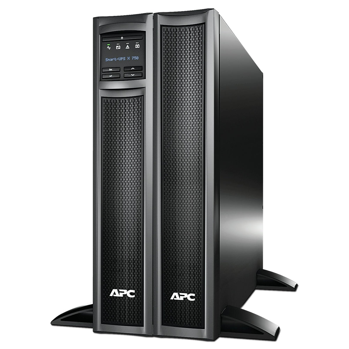 APC Smart-UPS X 750VA Tower/Rack UPS rack-mountable / external AC 230V 600Watt 750VA RS-232 USB output connectors 8 2U Black
