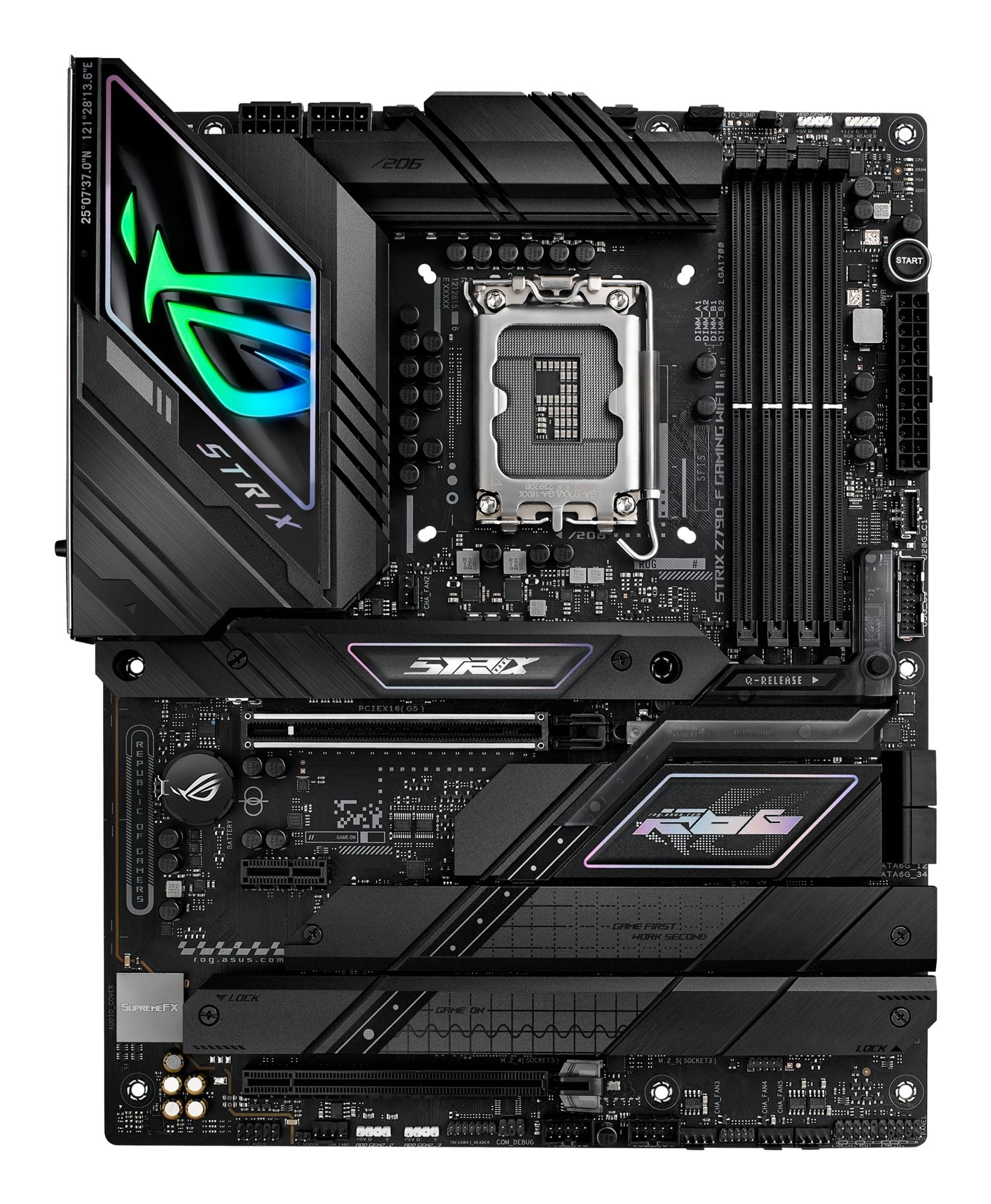 ASUS ROG STRIX Z790-F GAMING WIFI II LGA 1700 4DDR5 ATX 4xSATA MB 1xHDMI 1xDP 5xM.2