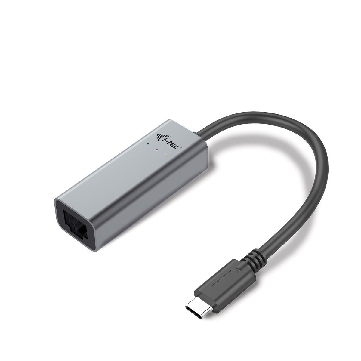 I-TEC USB-C Metal Gigabit Ethernet Adapter 1xUSB-C to RJ-45 LED compatible with Thunderbolt 3