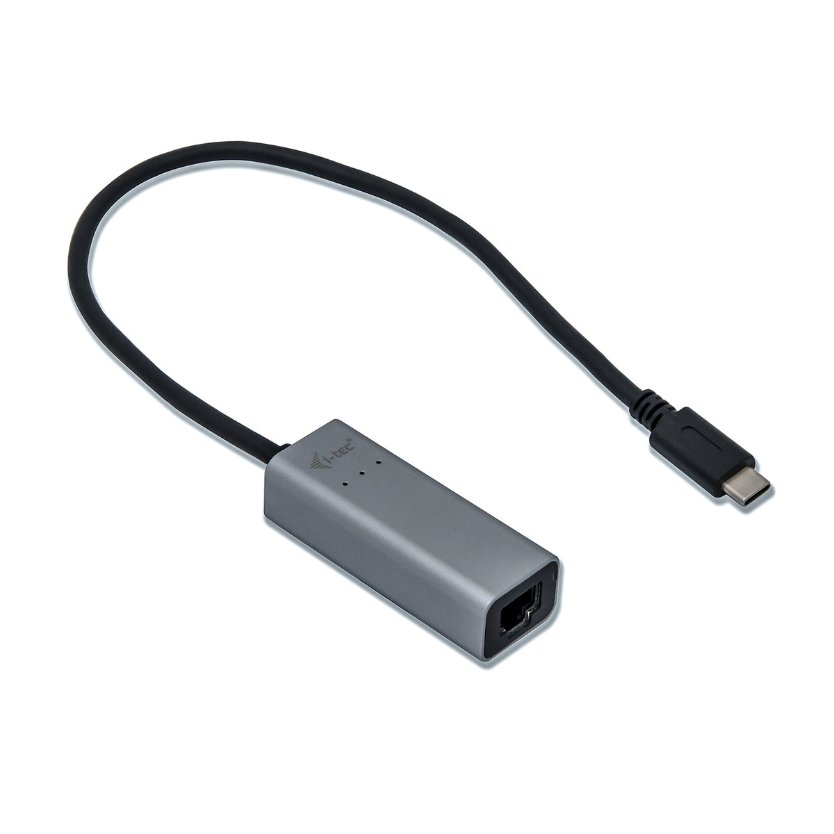 I-TEC USB-C Metal Gigabit Ethernet Adapter 1xUSB-C to RJ-45 LED compatible with Thunderbolt 3