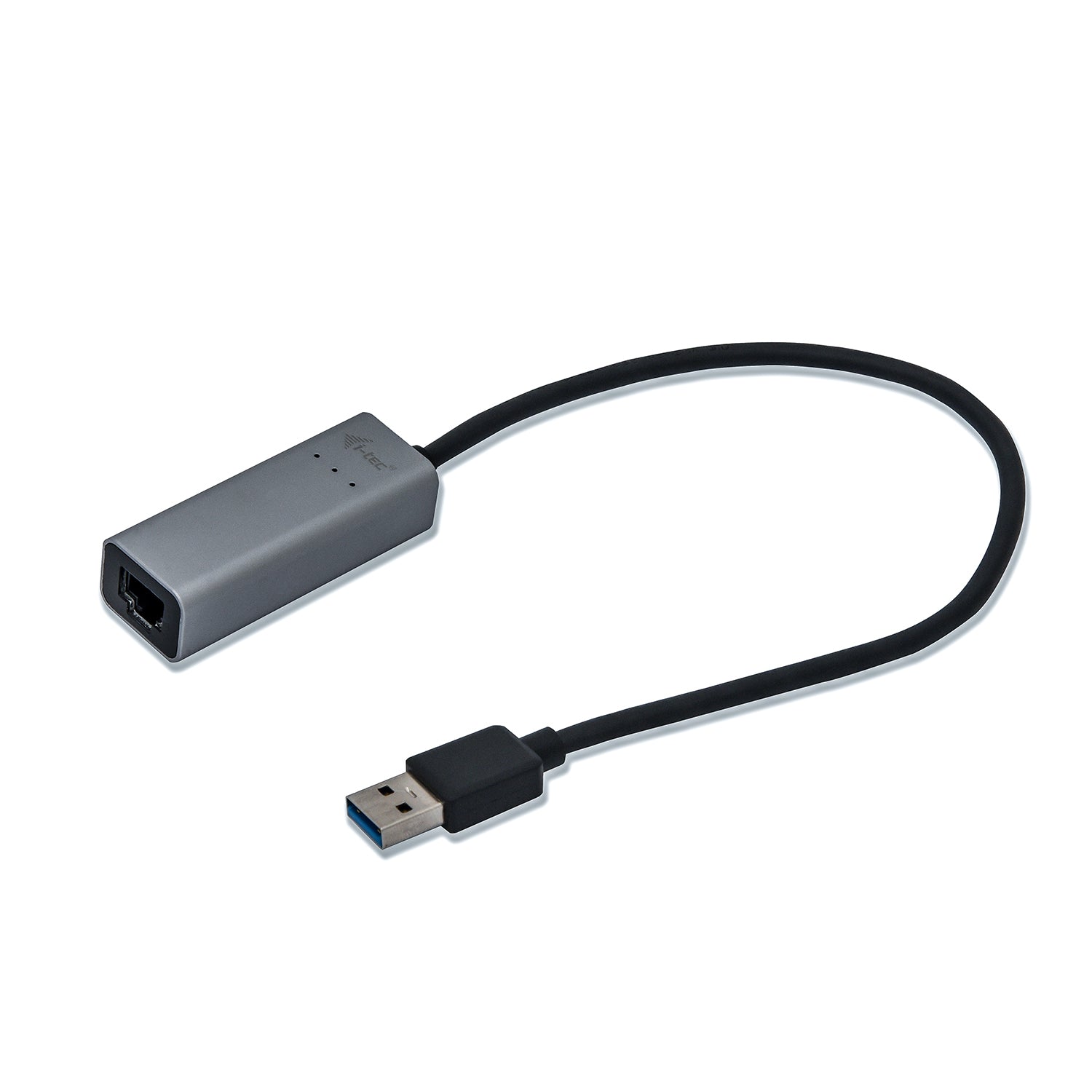 I-TEC USB 3.0 Metal Gigabit Ethernet Adapter 1xUSB 3.0 to RJ-45 LED for Notebook Tablet PC Windows Mac Linux Android