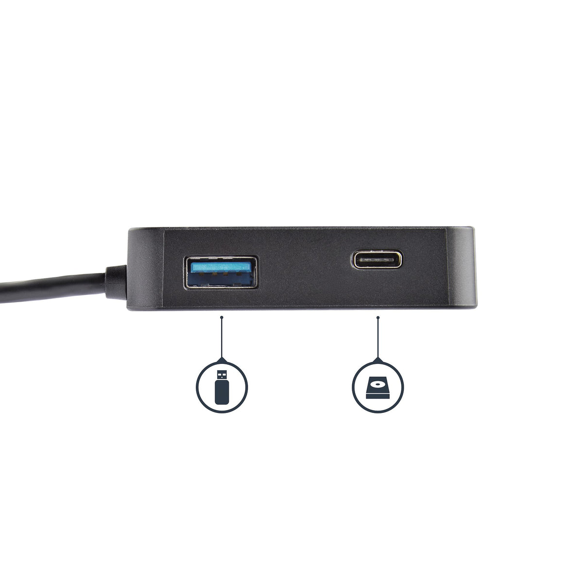 Multiport Adapter USB C HDMI PD 1x USBA
