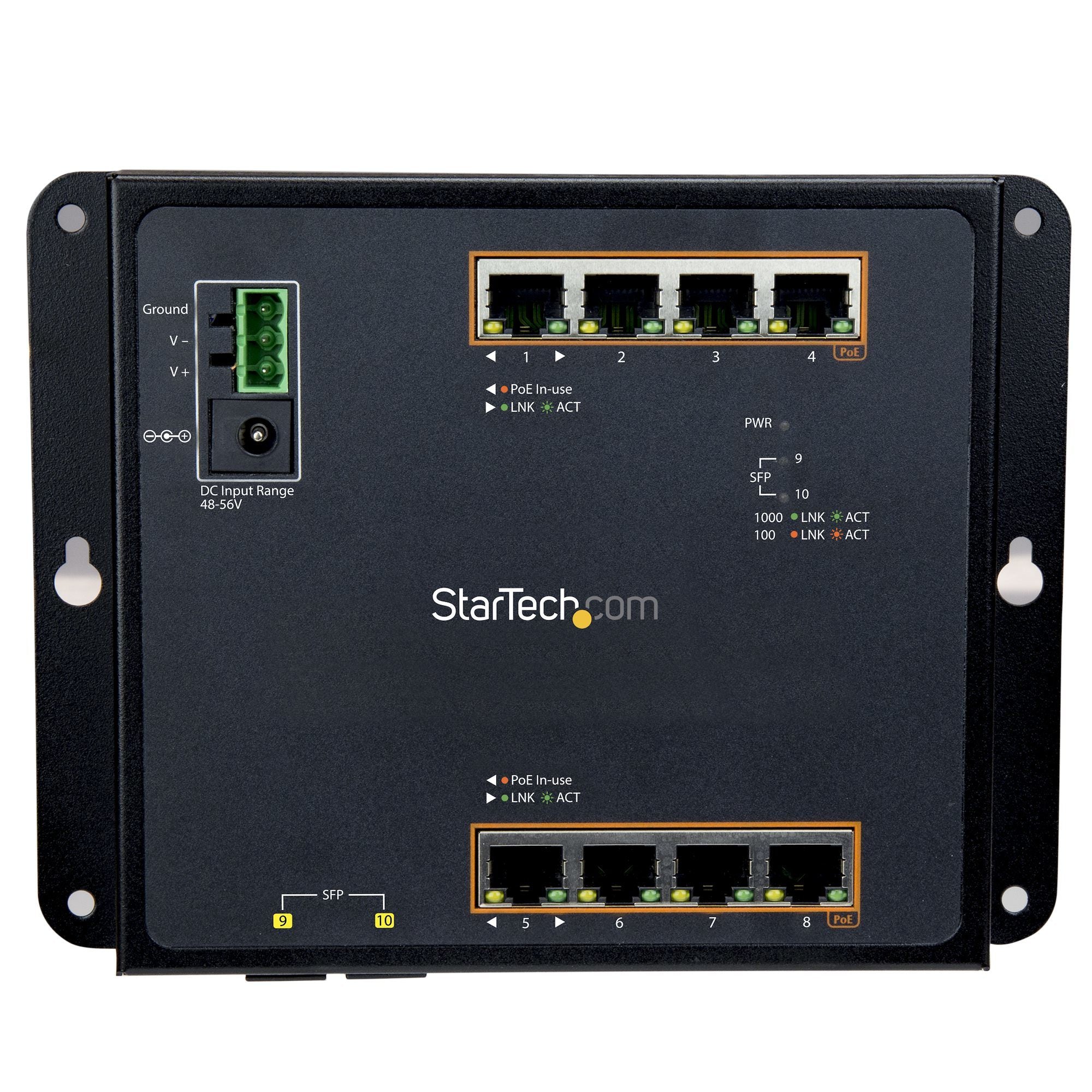 StarTech.com GbE Switch - 8-Port PoE+pl