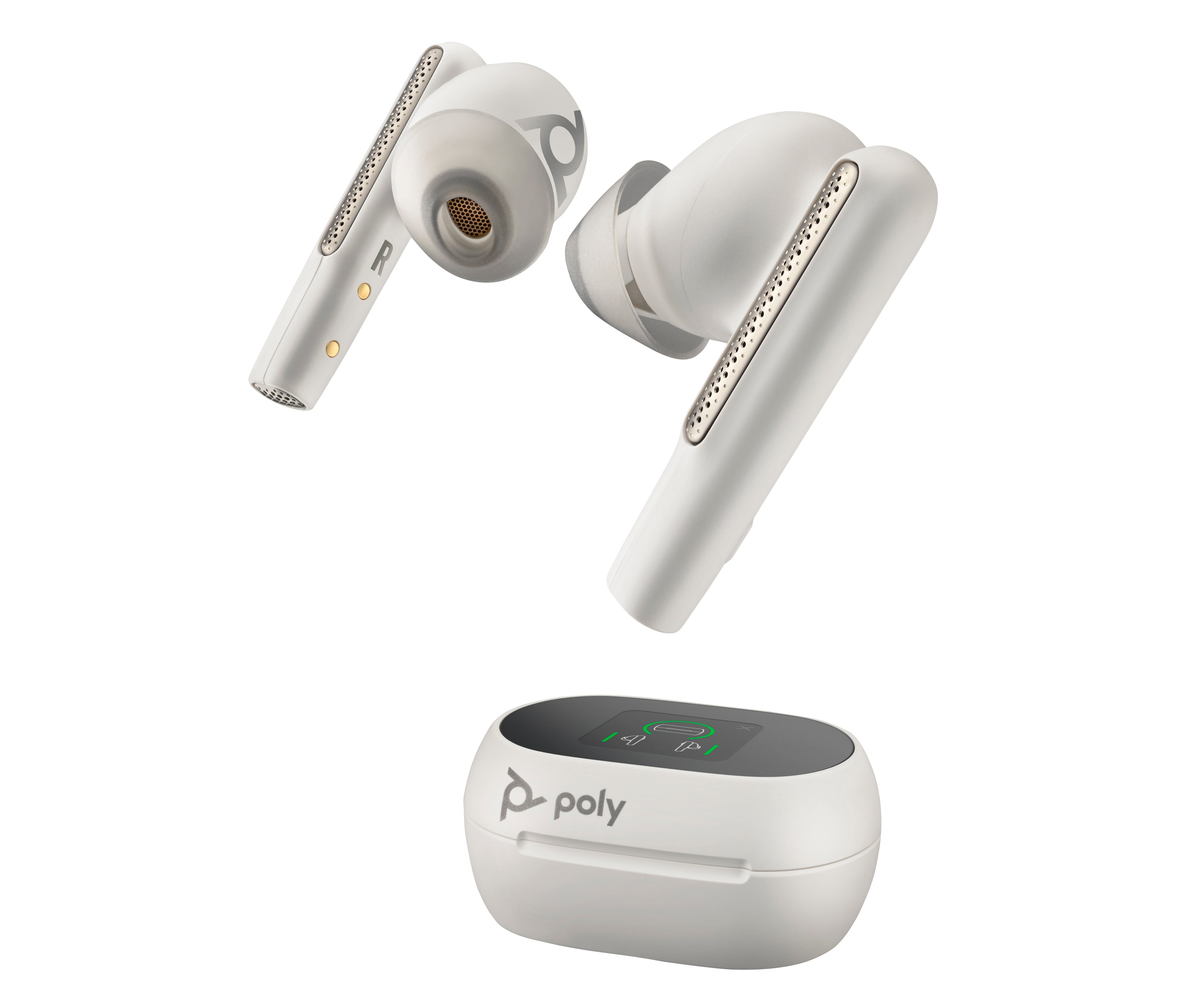 POLY Voyager Free 60+ UC écouteur+boite tactile Blanc USB-C