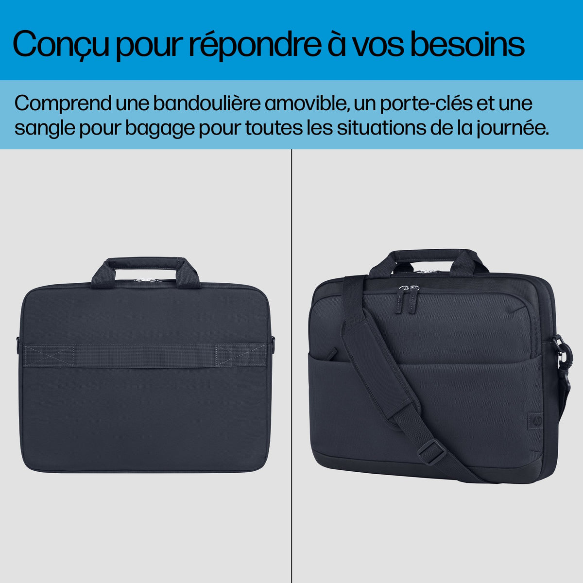 HP Evday 14p Odyssey Gray Laptop Bag