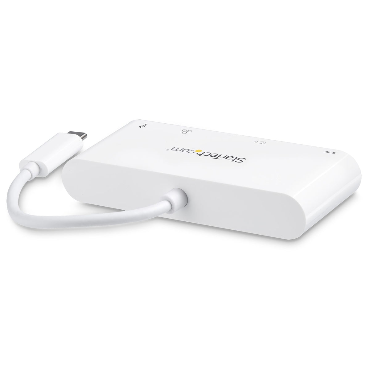 Multiport Adapter - USB C DVI PD White