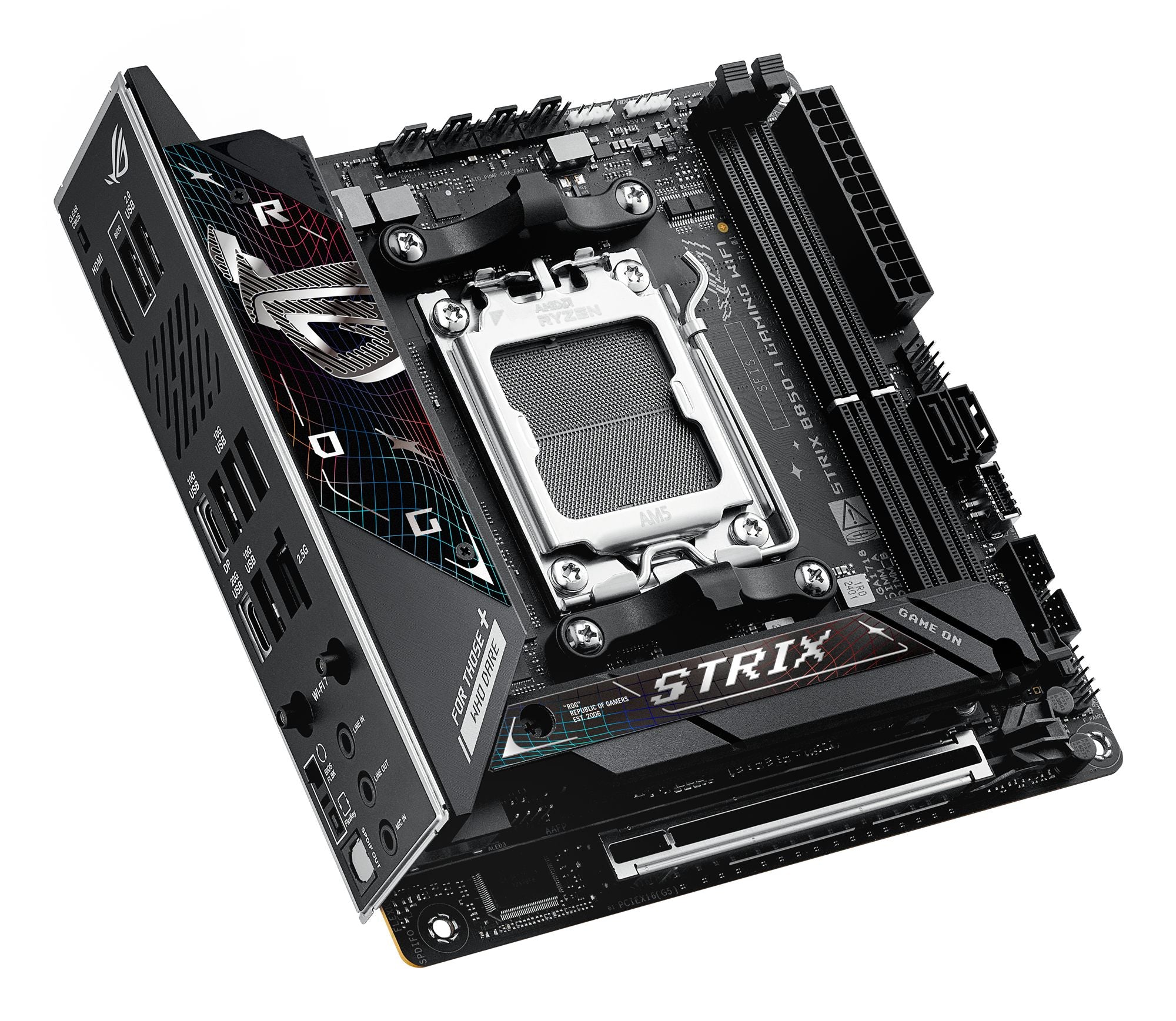 ASUS ROG STRIX B850-I GAMING WIFI AM5 DDR5 ATX MB 1xHDMI 2xM.2 2xSATA