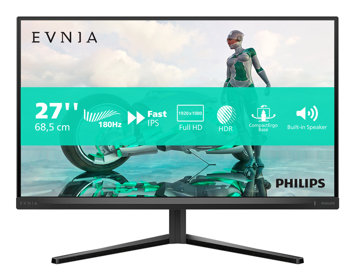 PHILIPS 27M2N3200A 27p FreeSync 1920x1080 1ms HDMI DP Black/Grey