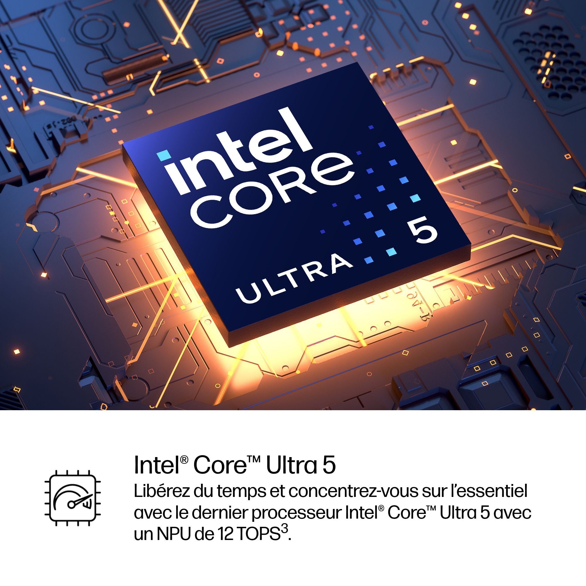 HP ProBook 4 G1i IA Nouvelle génération Intel Core Ultra 5 225U 16p WUXGA 8Go 256Go SSD UMA W11P Copilot + PC 1/1/0