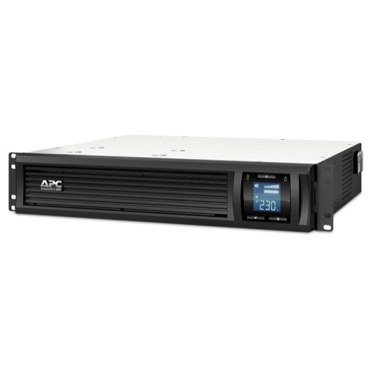 APC Smart-UPS C 3000VA LCD UPS rack-mountable AC 230V 2100Watt 3000VA USB output connectors 9 2U Black