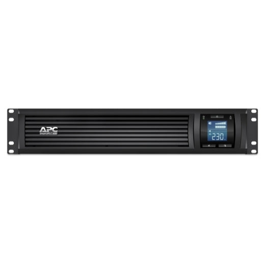 APC Smart-UPS C 3000VA LCD UPS rack-mountable AC 230V 2100Watt 3000VA USB output connectors 9 2U Black