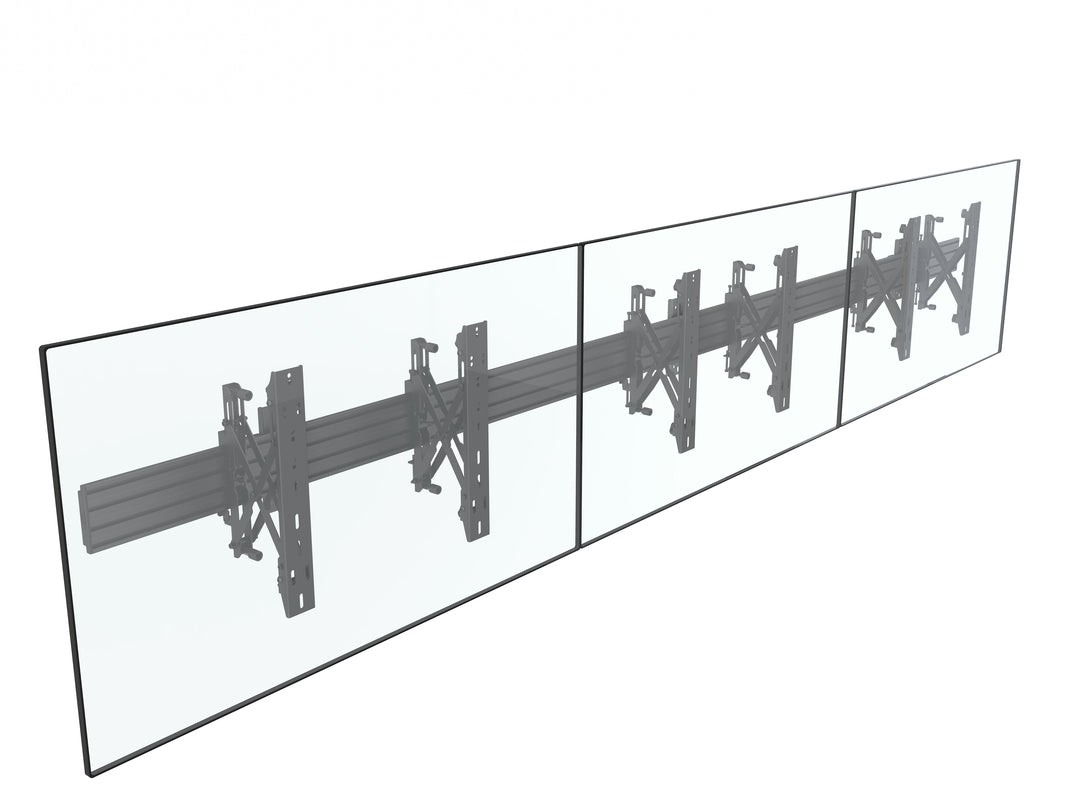 Fixation push in pop out MBW3U MULTIBRACKETS Noir pour moniteur 101,6cm 40 165,