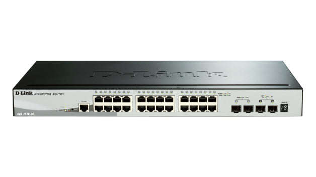 D-LINK 52-Port Smart Managed PoE+ Gigabit Stack Switch 4x 10G dlink green 3.0 48x 10/100/1000Mbit/s TP RJ-45 PoE Port 802.3at