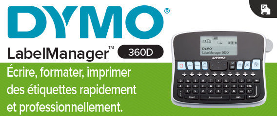 DYMO Etiqueteuse LabelManager 360D portable