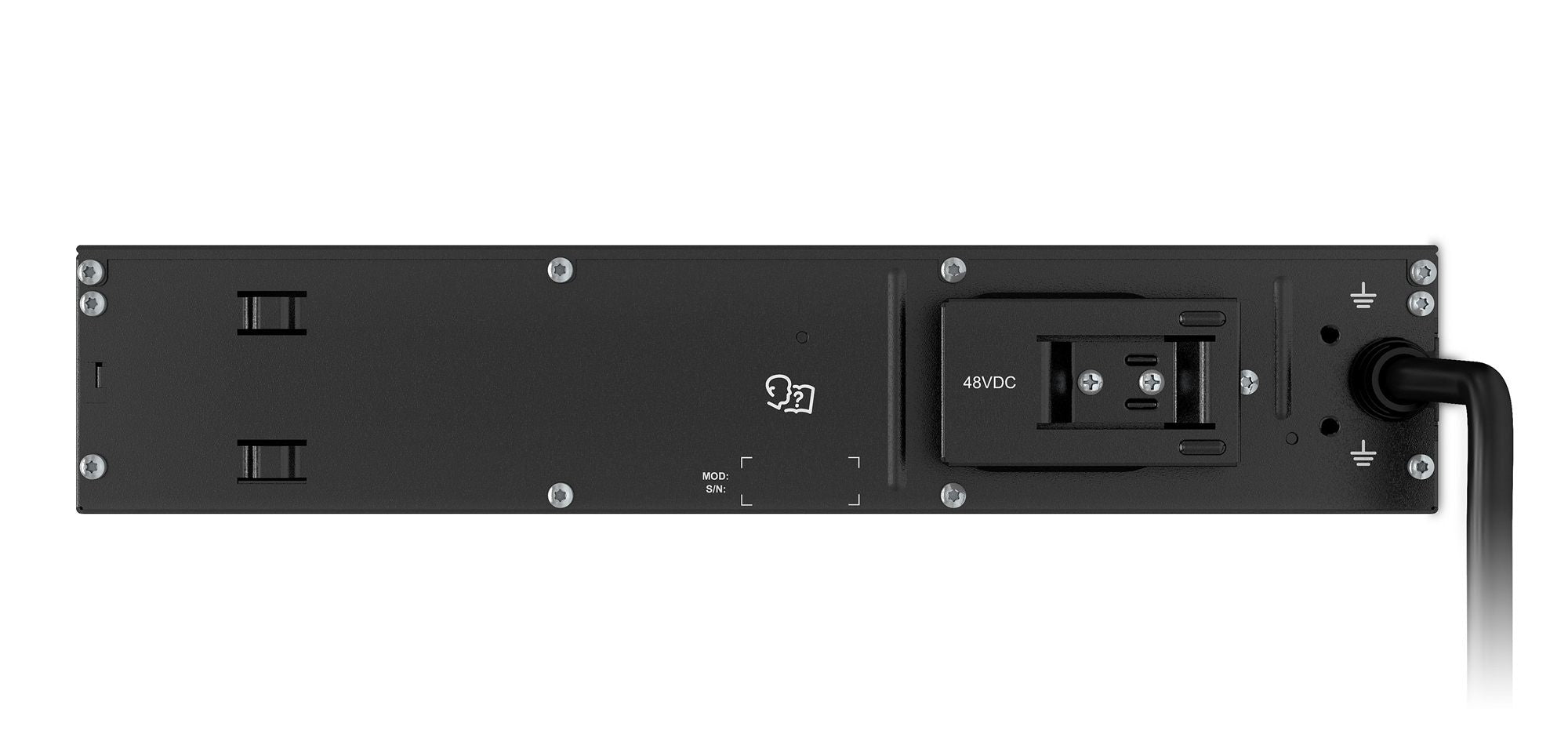 APC Smart-UPS SRT 48V 1kVA and 1.5kVA RM Battery Pack Battery enclosure rack-mountable / external 2 x battery lead acid 2U Black
