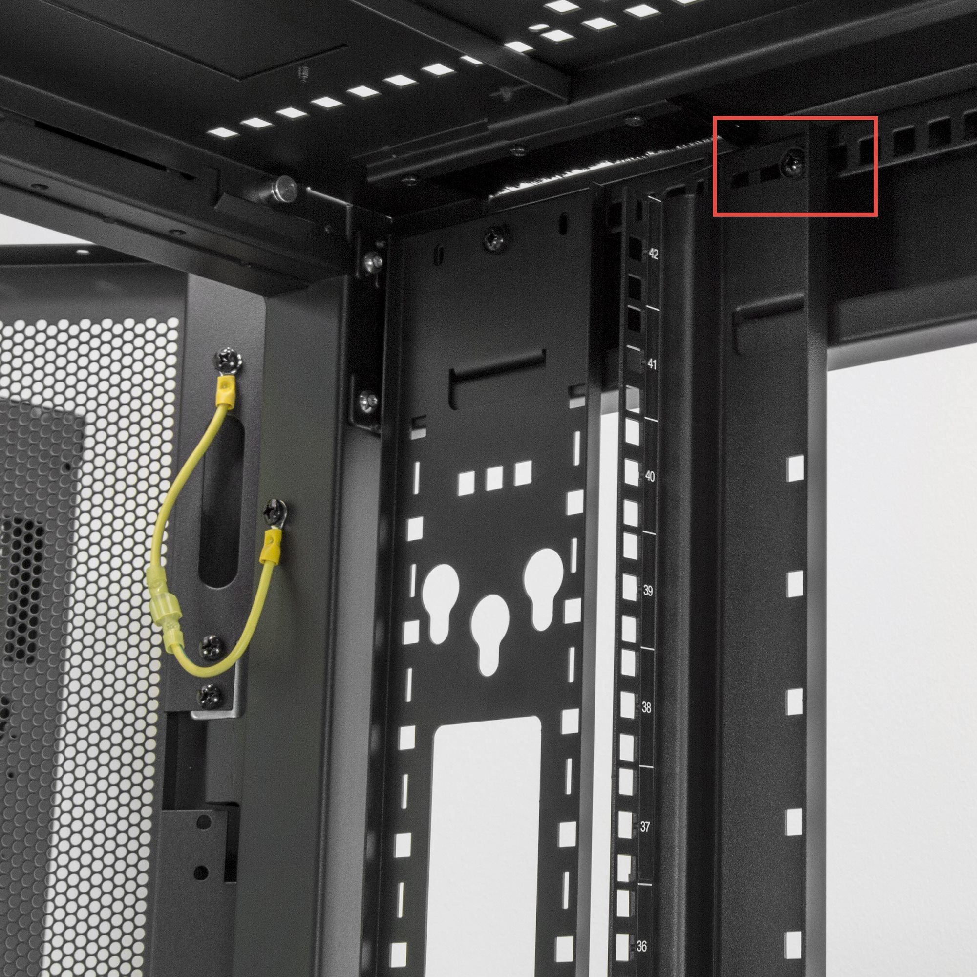 Server Rack Cabinet - 25U 37in Deep