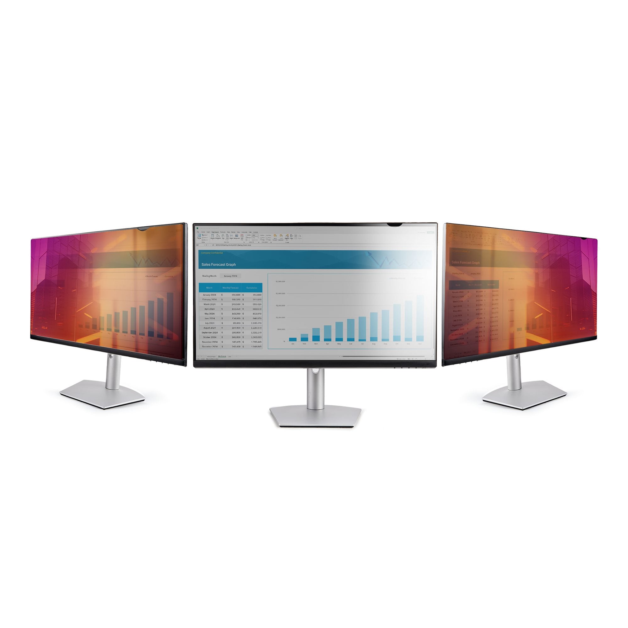 24" Gold Monitor Privacy Screen/Filter