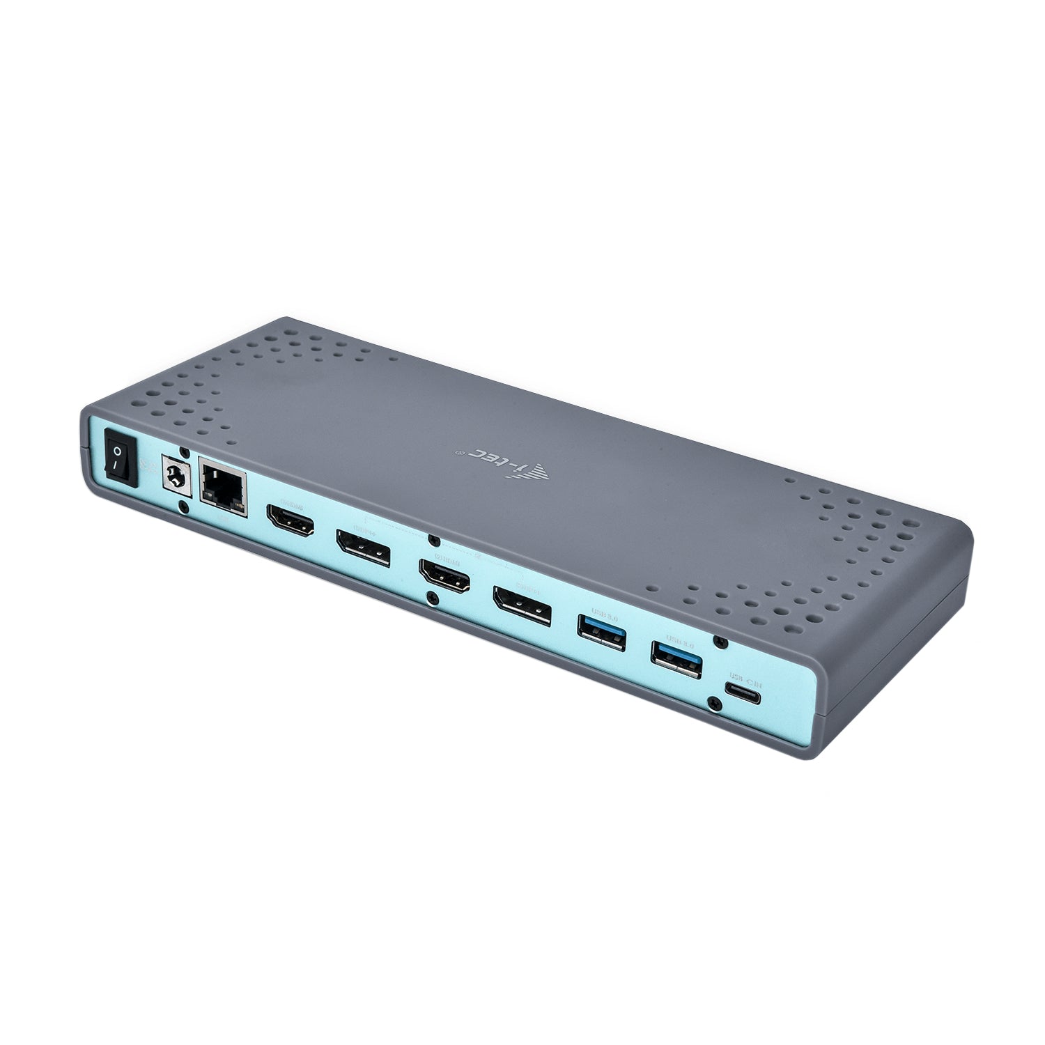 I-TEC USB 3.0/USB-C Dualdock 1x5K 2x4K 60Hz 2xHDMI 2xDP 1xGLAN 6xUSB 3.0 1xAudio/Mic Jack Kensington compatible with TB 3