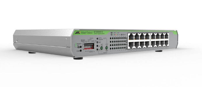 Switch P&P 16x10/100/1000TX,Al im interne,Desktop/Rack,Dip S