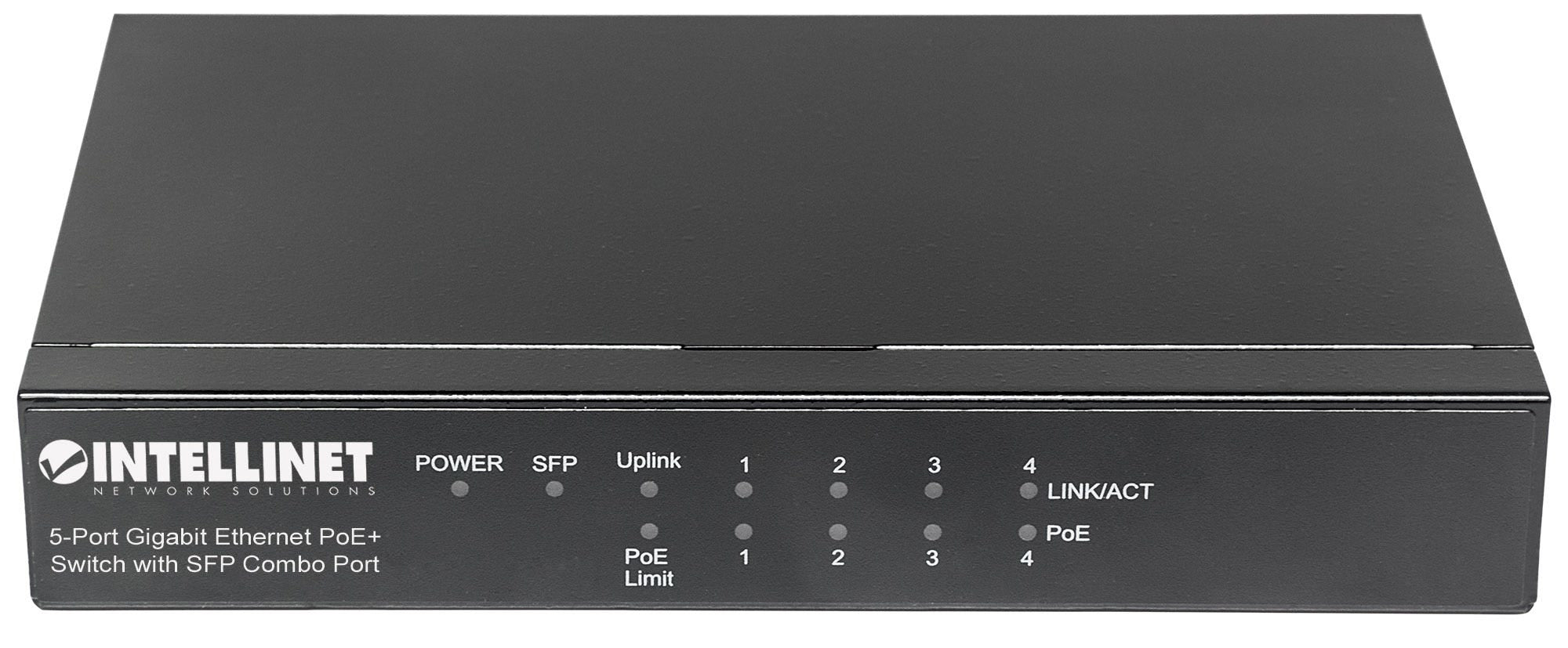 Intellinet 561174 Commutateur Gigabit 5 ports PoE+ 1SFP