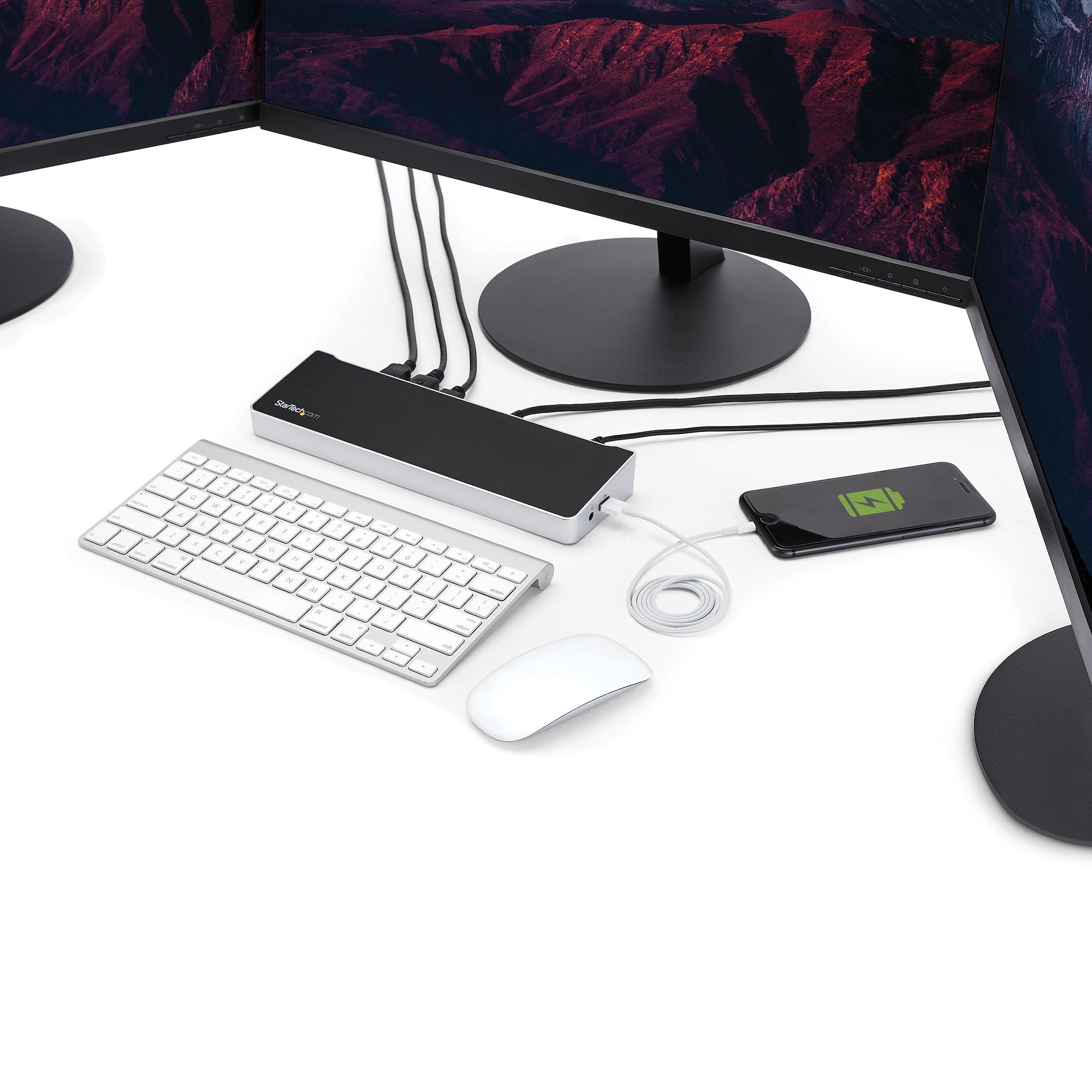 USB C Dock - Triple-4K - 60W USB PD
