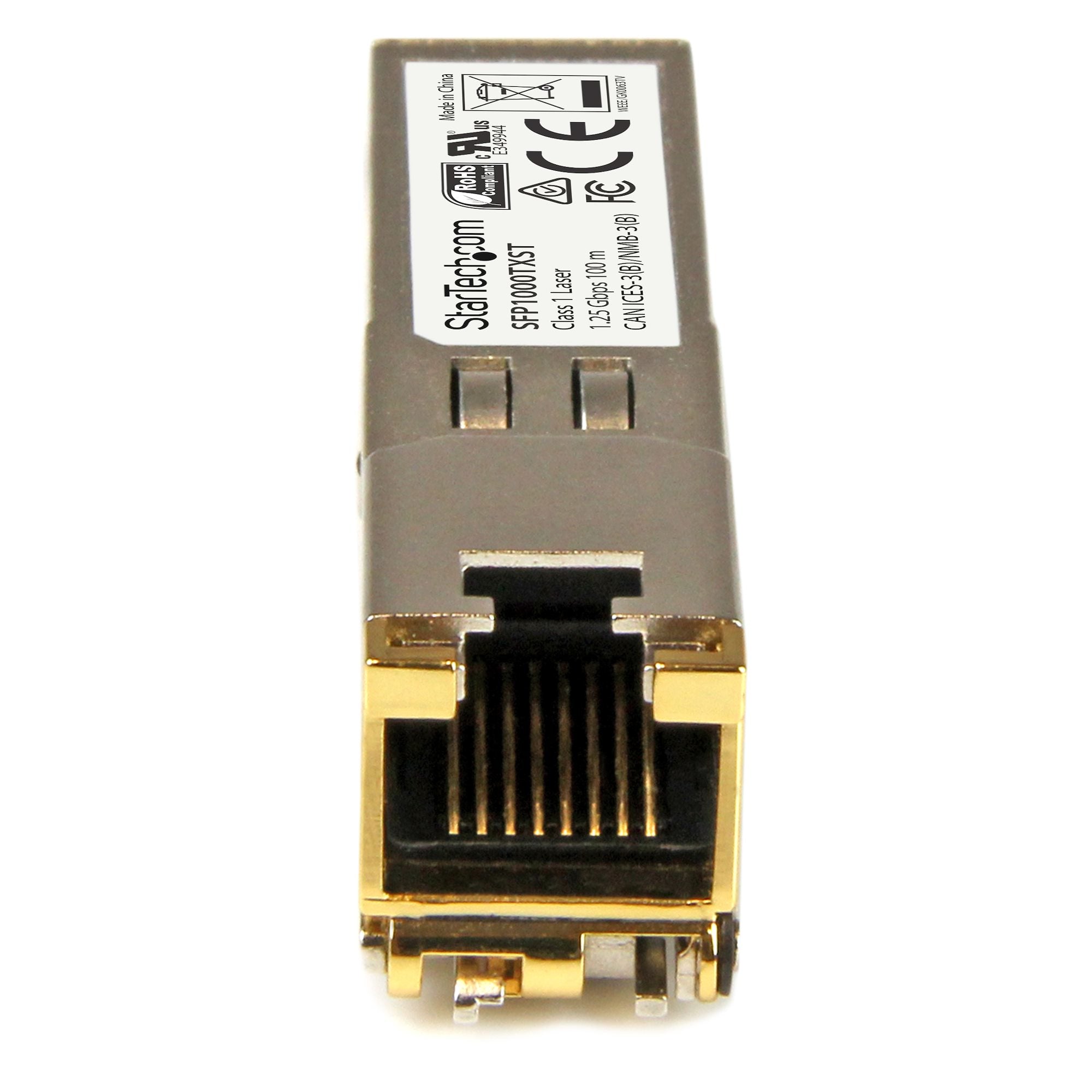 StarTech.com 1000Base-TX SFP Transceiver