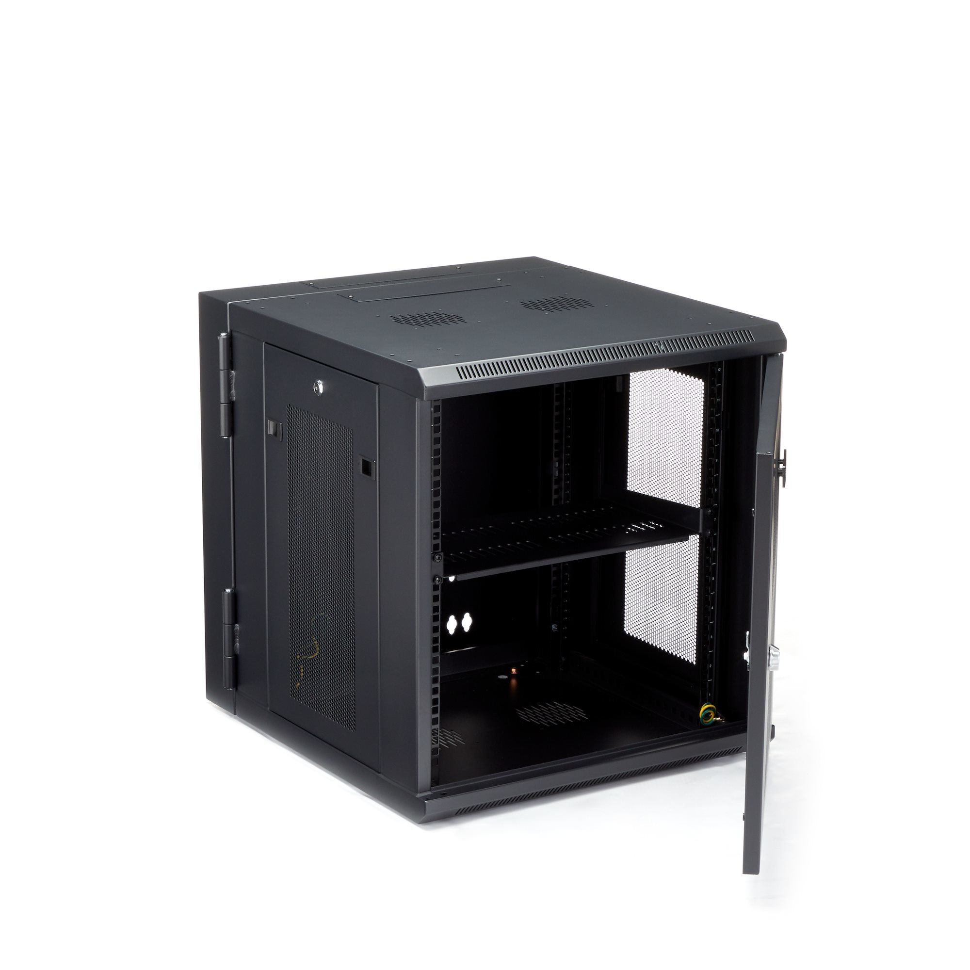 Cabinet - Wallmount w/Hinge 12U