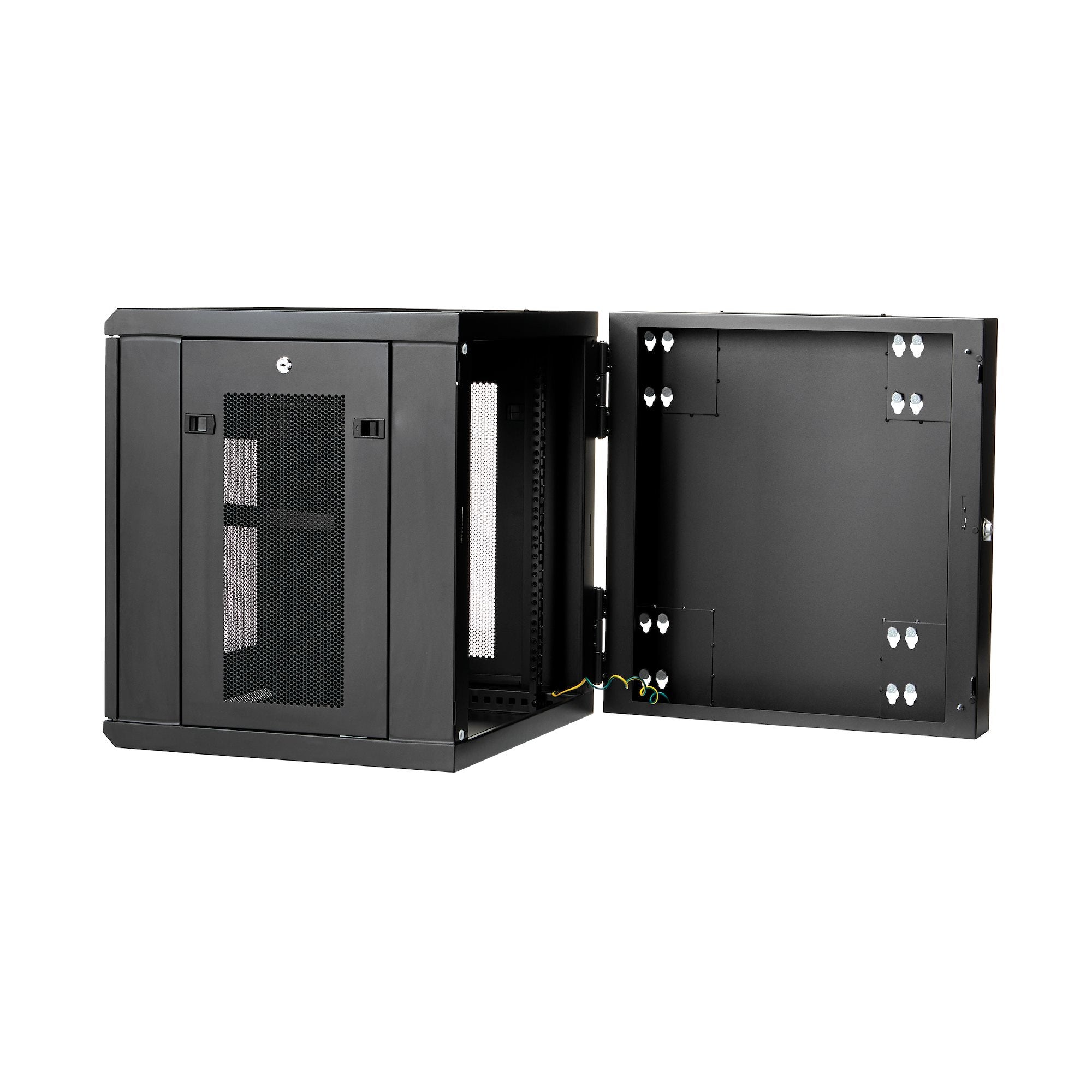Cabinet - Wallmount w/Hinge 12U