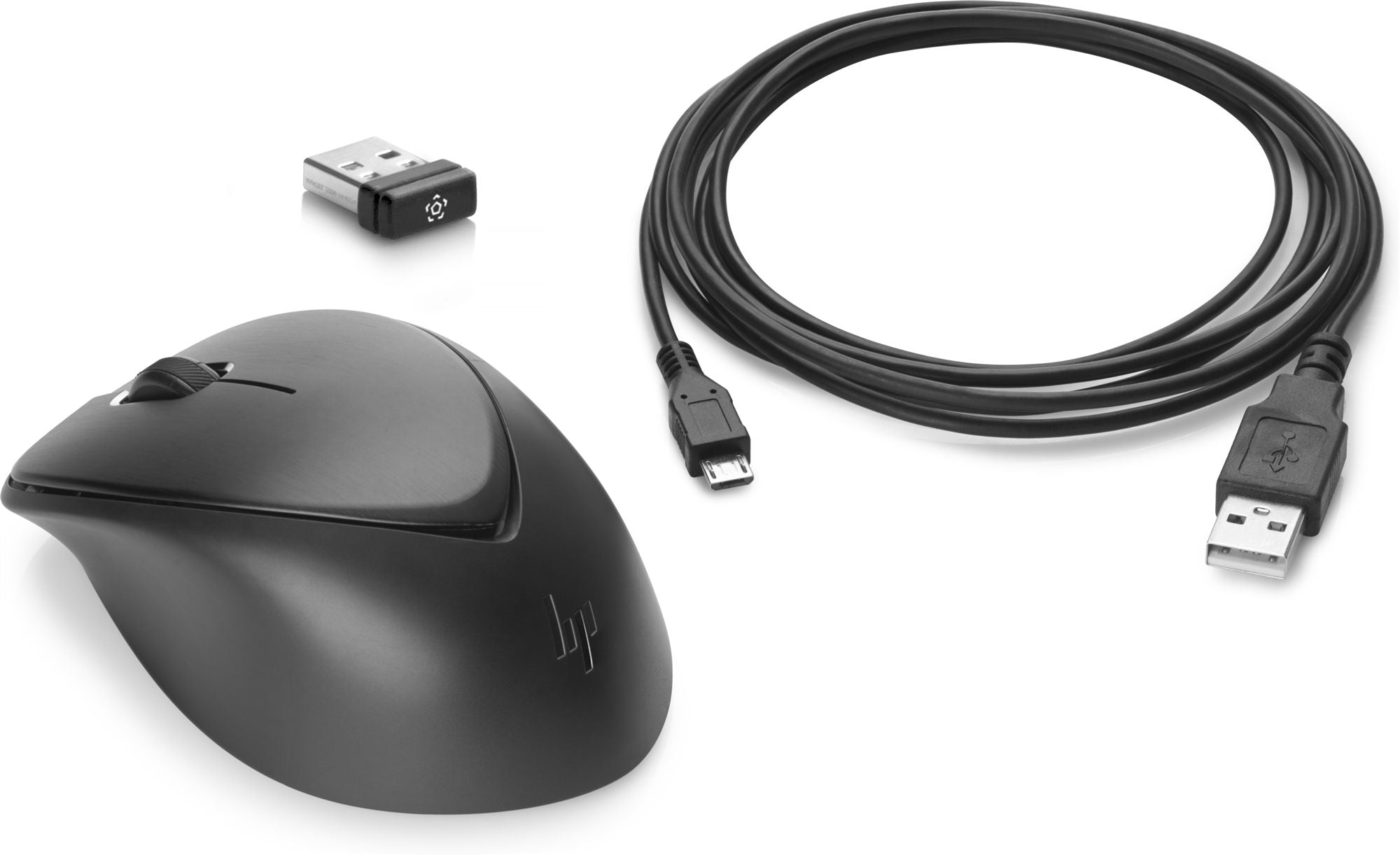 Souris sans fil HP Premium - récepteur USB noir (1JR31AA)