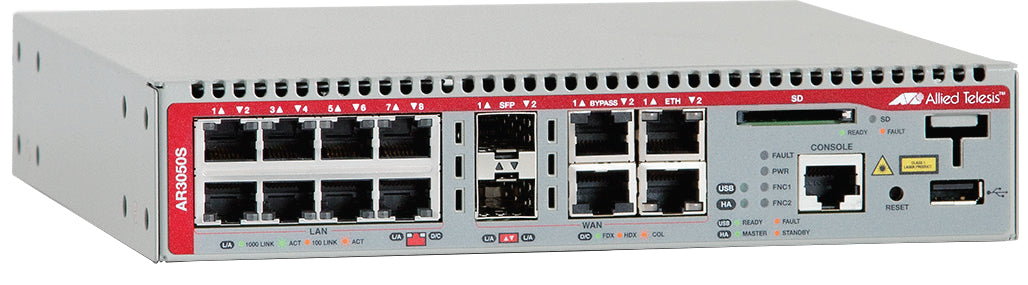 ALLIED AW+ Next Generation Firewall 2xGE WAN ports and 8x10/100/1000 LAN ports