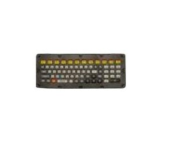 Zebra KYBD-QW-VC80-S-1 - Taille réelle (100 %) - Avec fil - USB - QWERTY - Noir - Jaune