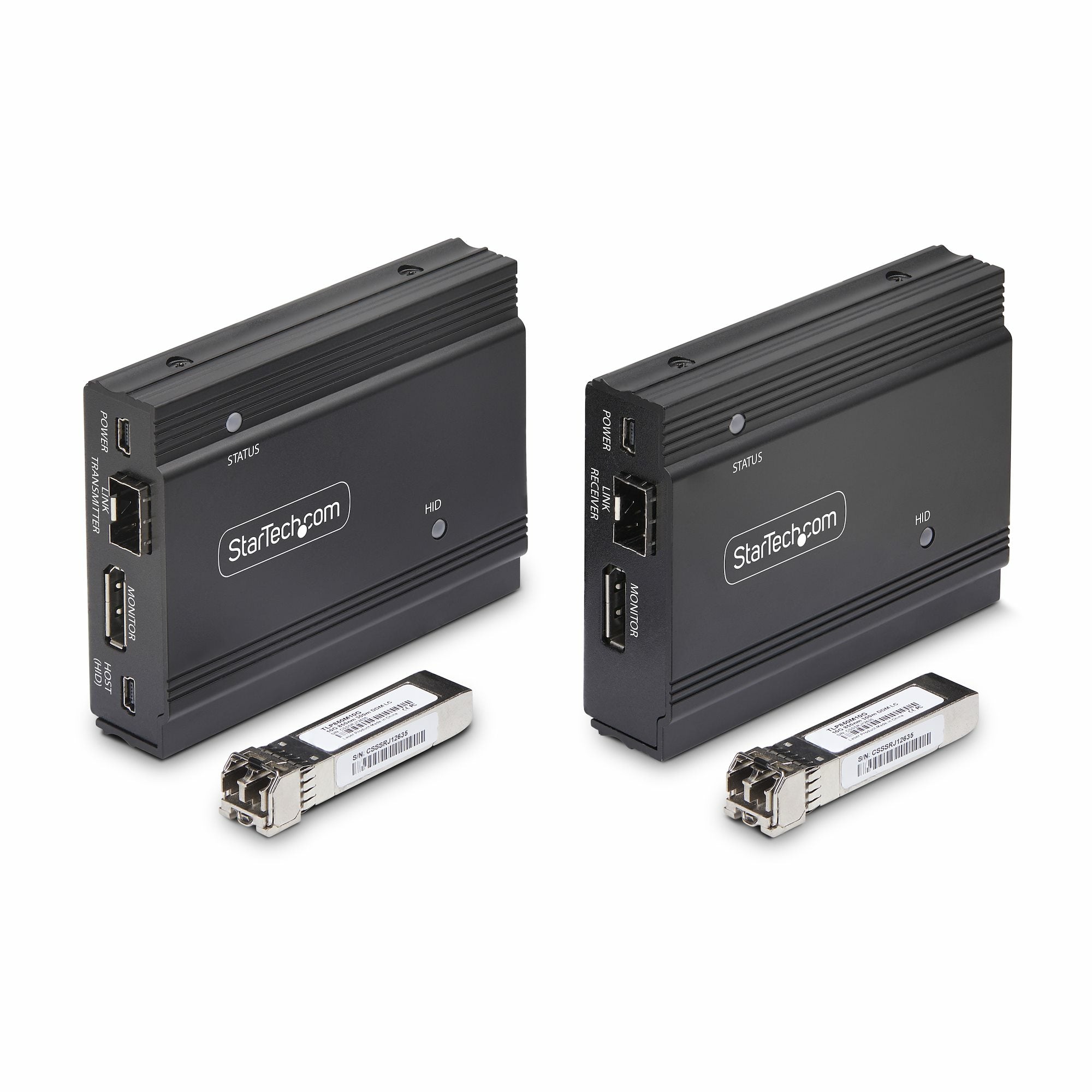 DisplayPort KVM Extender Over Fiber 4K