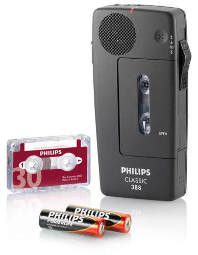 PHILIPS Dictaphone PocketMemo LFH0388/00B : Mini cassette classique