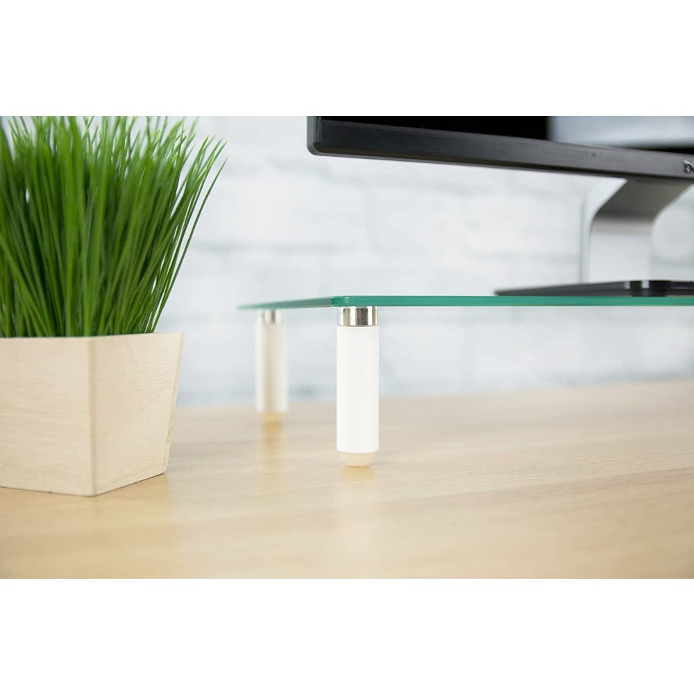 Techly ICA-MS 461 Support de moniteur pour bureau en verre