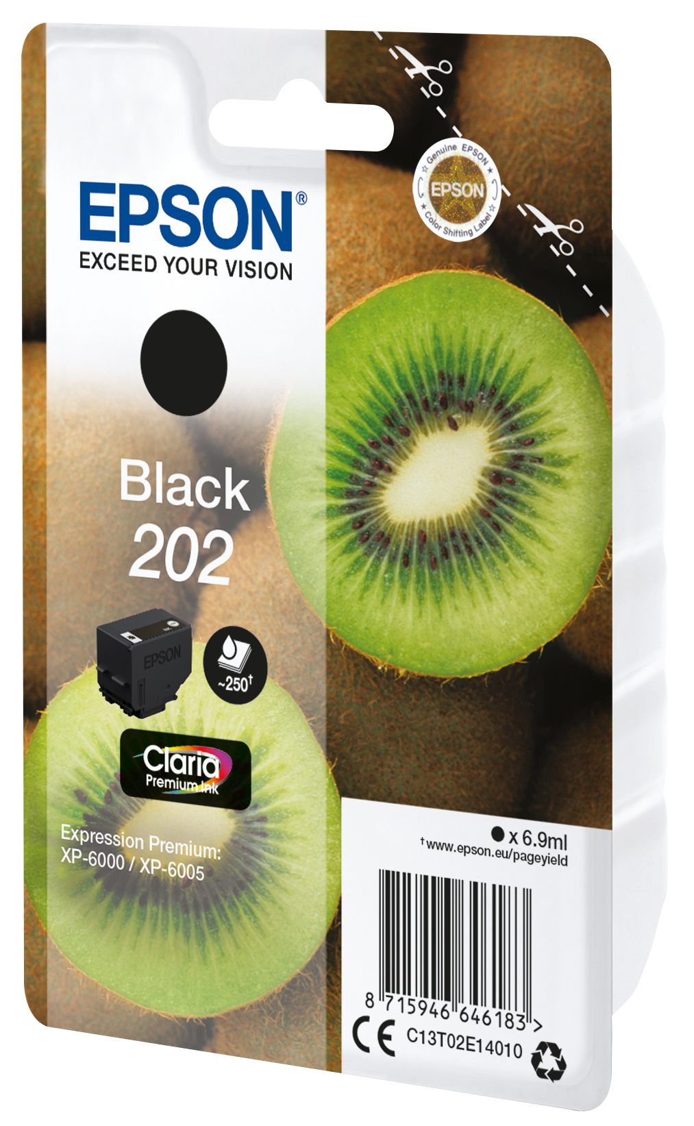 EPSON 4LB 202 Black Ink Cartridge BLISTER w/s
