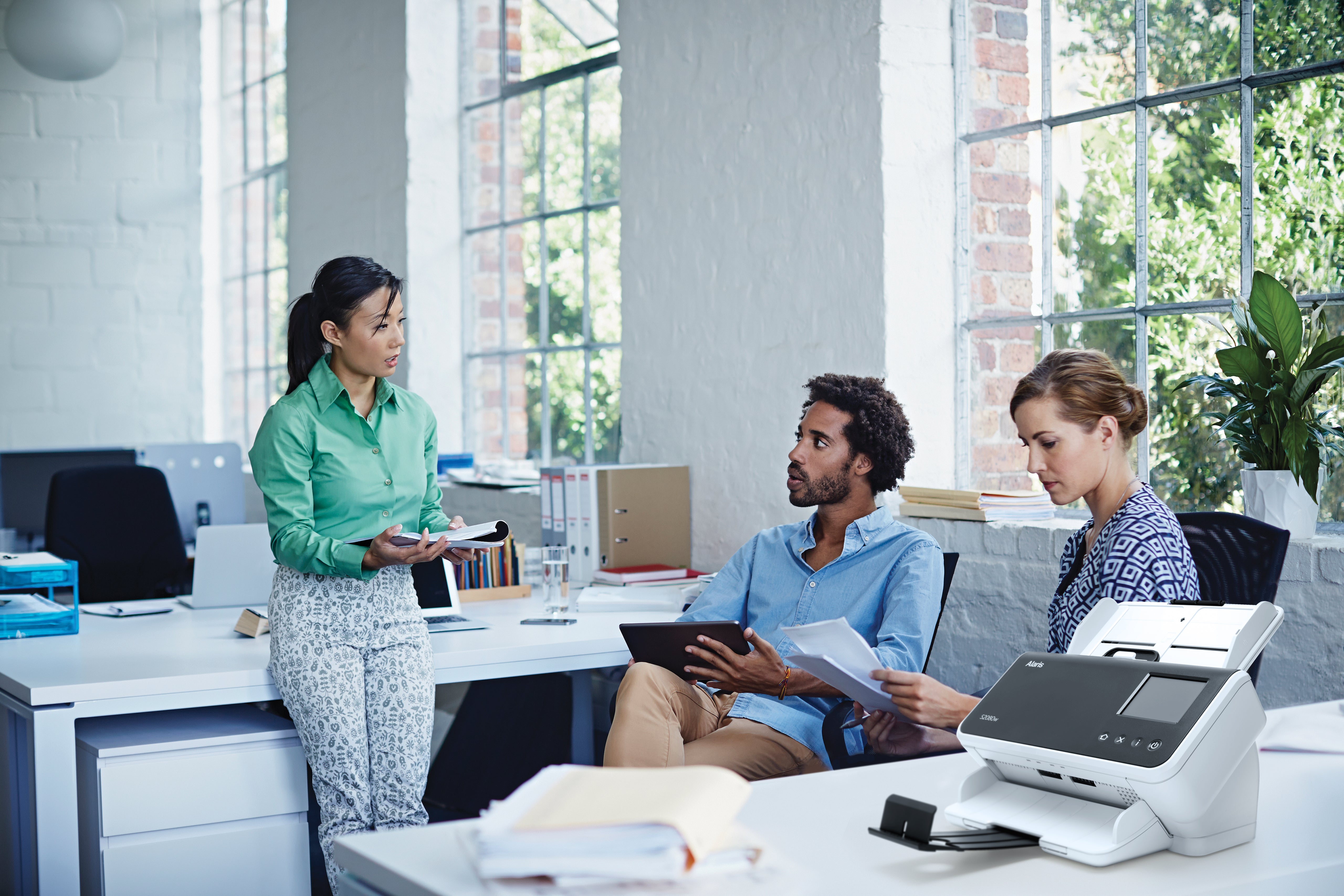 Kodak S2080W Scanner ADF 600 x 600 DPI A4 Noir, Blanc