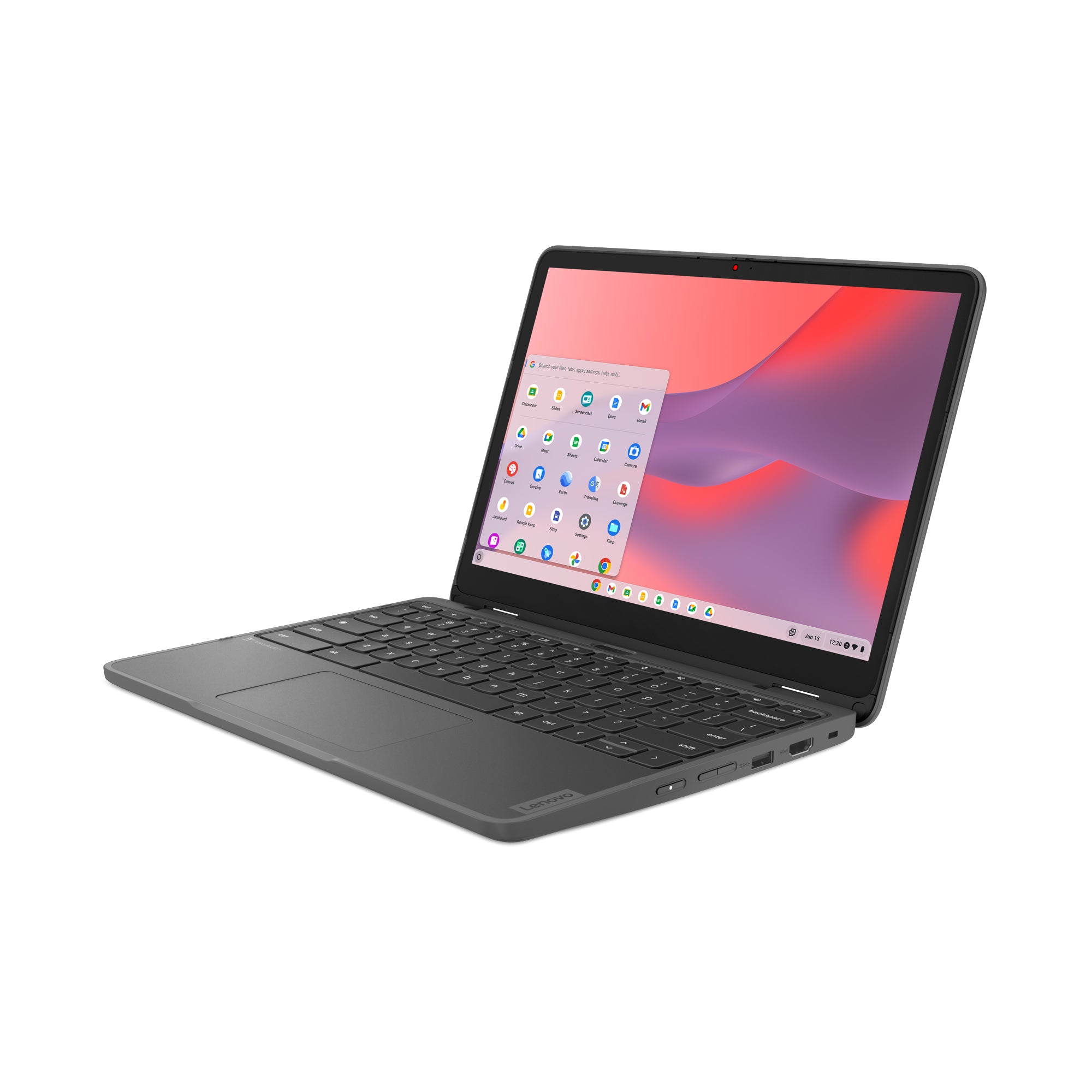 LENOVO 500e G4 Intel N100 12.2p WUXGA Touch 8Go 64Go eMMC Intel UHD Graphics Chrome 1YR Carryin