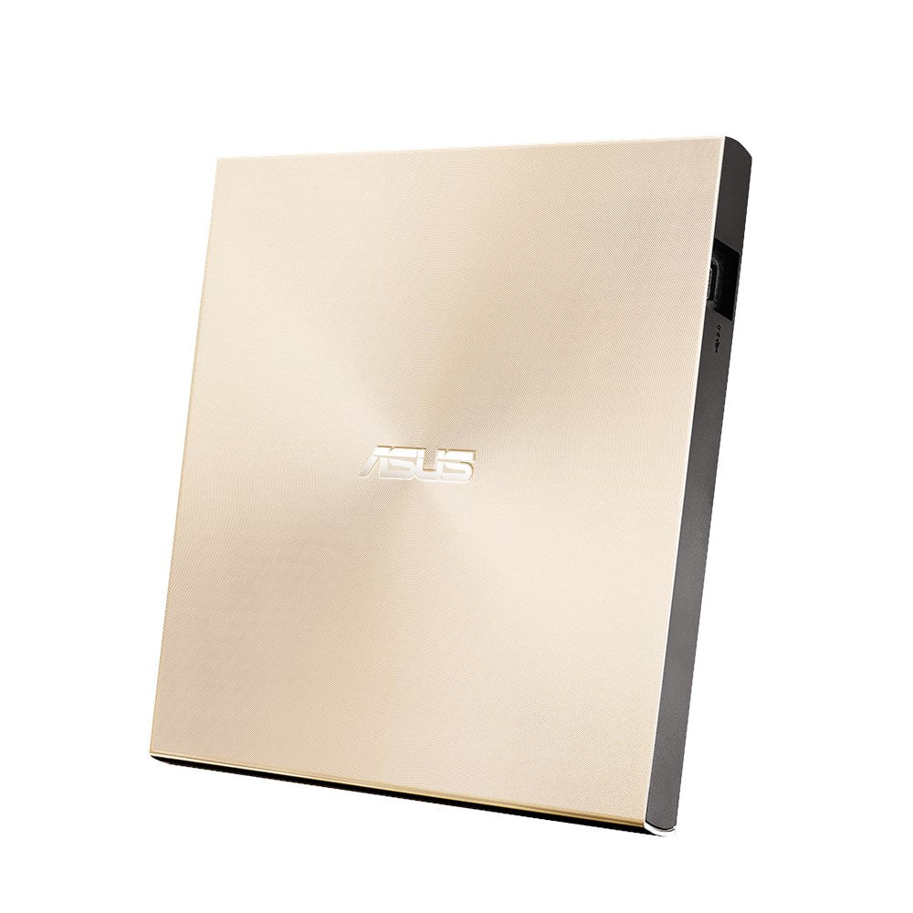 ASUS ZenDrive U9M USB-C ext.Ultra SLIM DVD Writer incl.USB-C cabel Brennsoftware+Nero Backup App gold